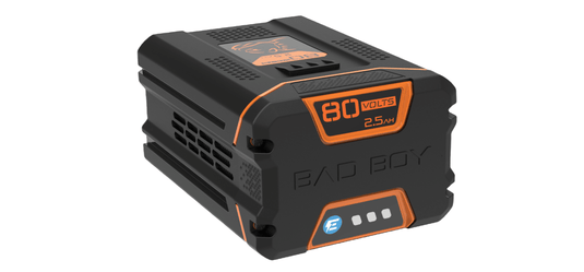 BAD BOY E-SERIES POWER EQUIPMENT 80V 2.5 AH BATTERY - Bad Boy Mowers