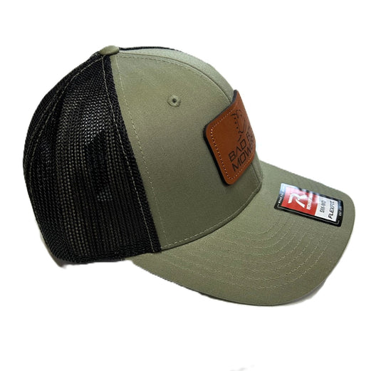 BAD BOY LEATHER PATCH FITTED HAT