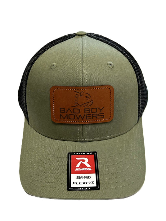 BAD BOY LEATHER PATCH FITTED HAT