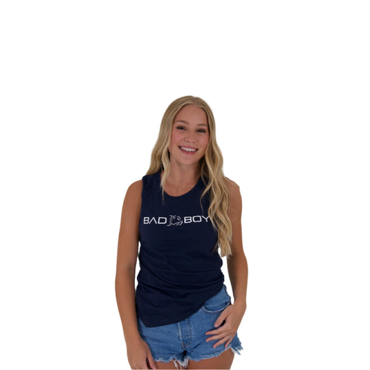 NAVY TANK / WHITE FRONT LOGO