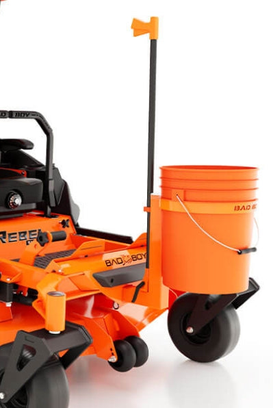 PART # 088-0201-00 FRONT HITCH RECEIVER TRASH BUCKET WITH GRABBER - CHECK DESCRIPTION FOR DETAILS
