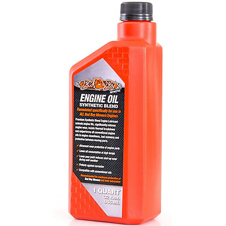 PART # 085-6015-00 1 QUART 10w30 BAD BOY MOWERS SYNTHETIC BLEND ENGINE OIL
