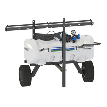 PART # 088-1012-00 25 GALLON PULL BEHIND SPRAYER WITH TRAILER (BOOM SOLD SEPERATE)