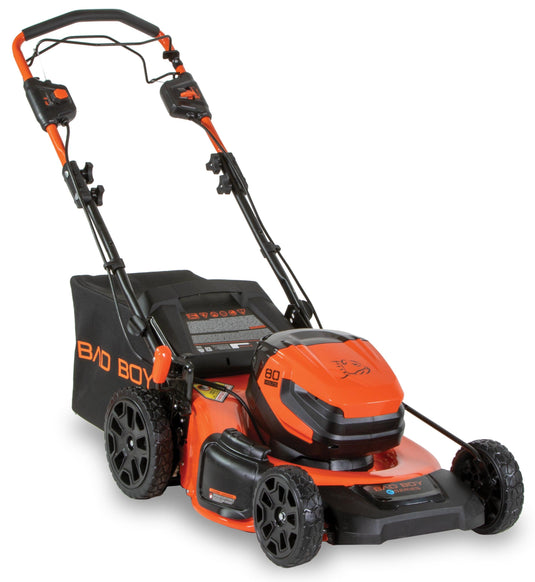 BAD BOY MOWERS E-SERIES 80V DUAL PORT BRUSHLESS SELF-PROPELLED 21" MOWER - Bad Boy Mowers