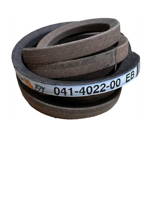PART # 041-4022-00 DECK BELT- CHECK MOWER MANUAL FOR FITMENT