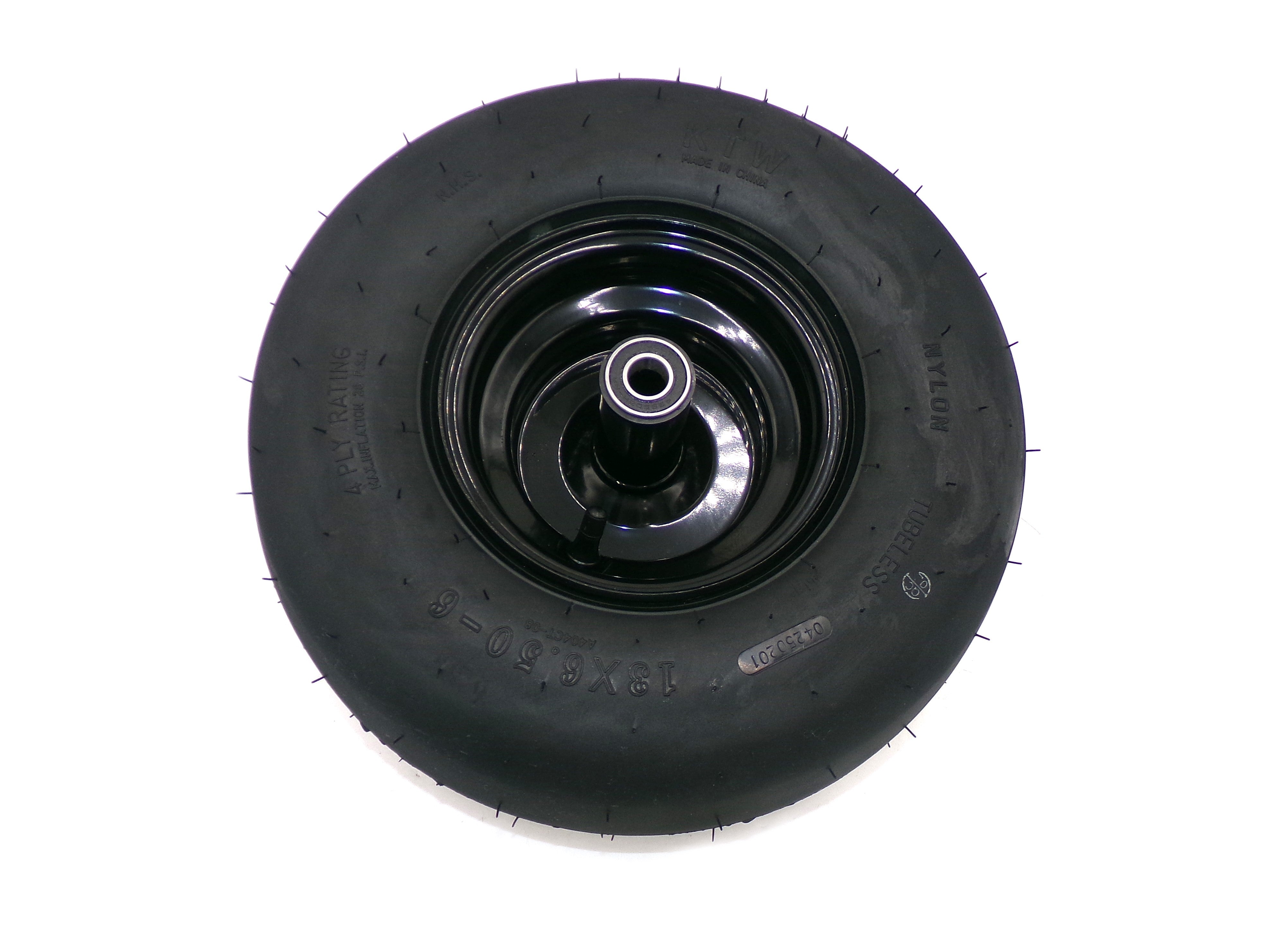 PART # 022-2017-00 13X6.50-6 FRONT TIRE/WHEEL ASSEMBLY - CHECK