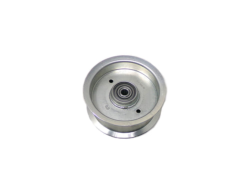 PART # 033-5000-00 DOUBLE BEARING FLAT IDLER PULLEY - CHECK MOWER MANUAL FOR FITMENT