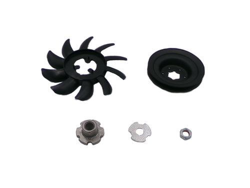 PART # 050-2075-00 FAN/PULLEY KIT - CHECK MOWER MANUAL FOR FITMENT