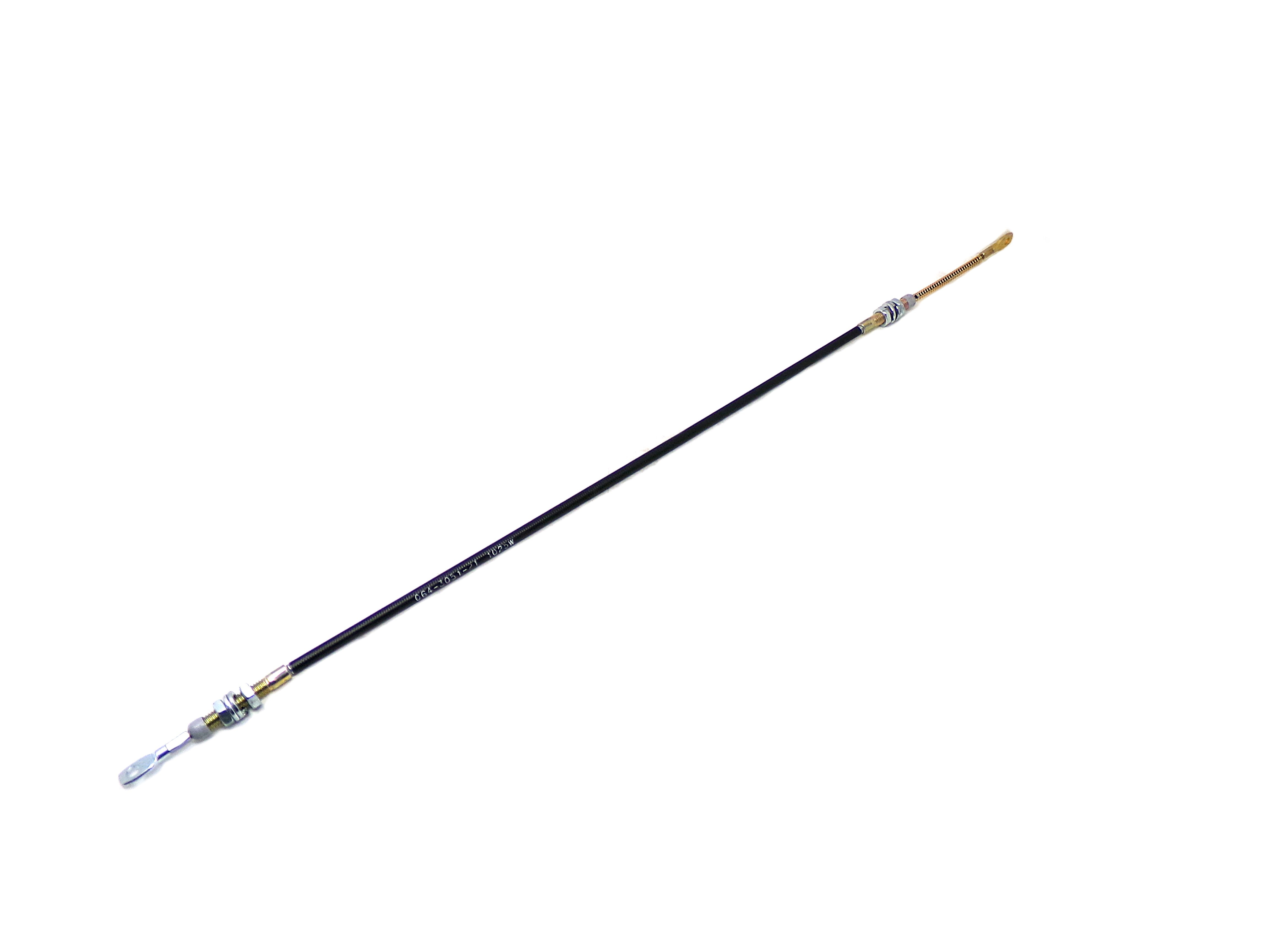 PART # 064-3051-21 LOAD BALANCED BRAKE CABLE 2 - CHECK MOWER