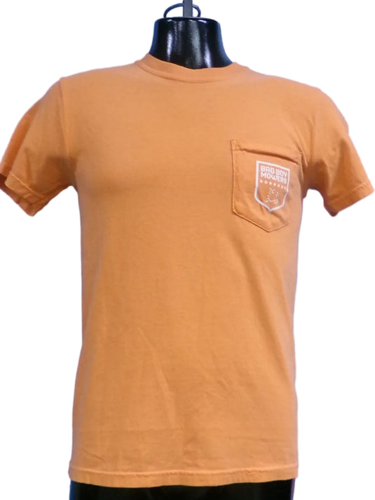 BB COUNTRY USA BURNT ORANGE POCKET TEE