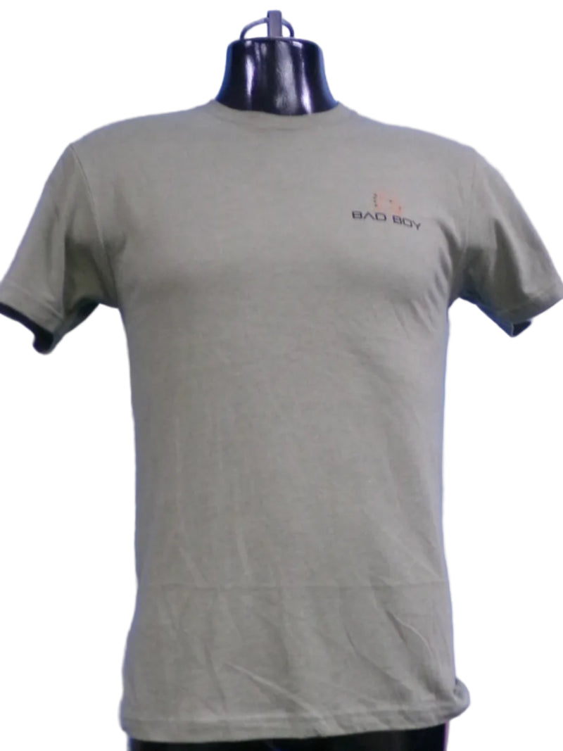 Load image into Gallery viewer, BB AMERICAN MOWER LIGHT OLIVE TEE
