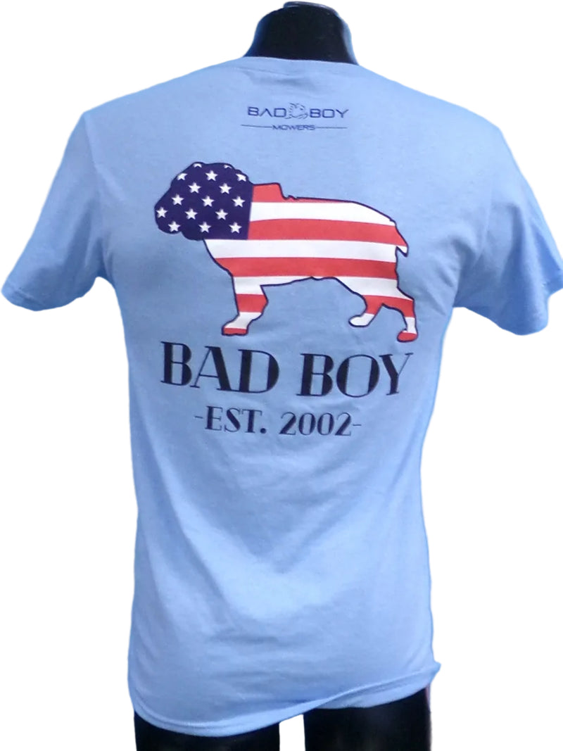 Load image into Gallery viewer, BB EST 2002 LT BLUE TEE
