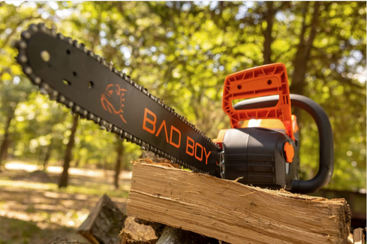 (TOOL ONLY) BAD BOY MOWERS E-SERIES 80V BRUSHLESS 18" CHAINSAW.