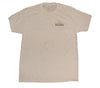 WHITE STANDARD LOGO BAD BOY MOWERS BULLDOG TEE.