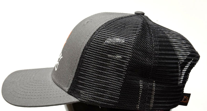 Load image into Gallery viewer, NEW - TRUCKER STYLE BAD BOY CHARCOAL / BLACK STANDARD HAT
