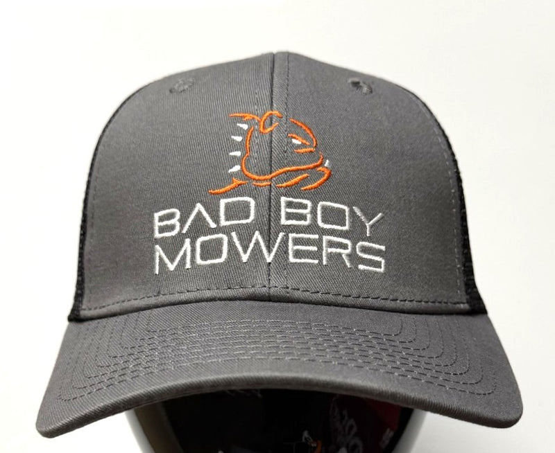 Load image into Gallery viewer, NEW - TRUCKER STYLE BAD BOY CHARCOAL / BLACK STANDARD HAT
