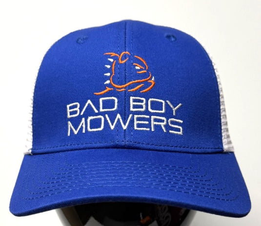 NEW - TRUCKER STYLE ROYAL BLUE / WHITE STANDARD HAT