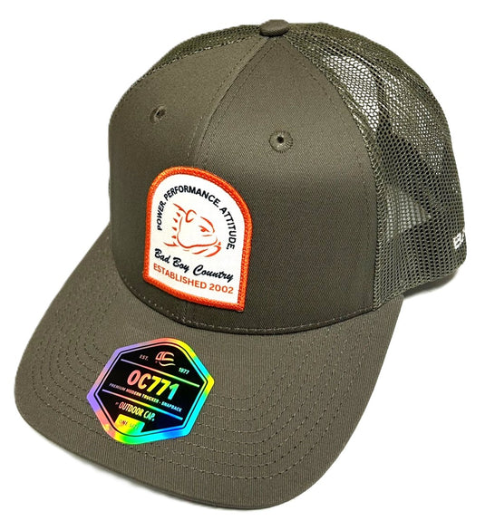 GREY BAD BOY COUNTRY PATCH HAT