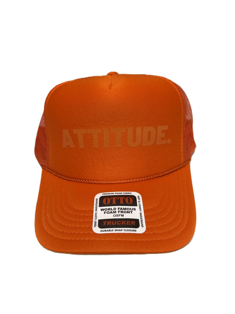 Load image into Gallery viewer, ATTITUDE ORANGE HAT
