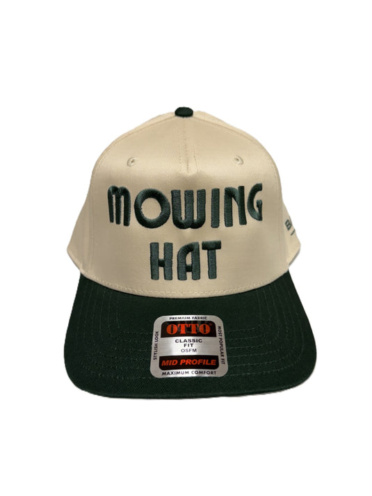MOWING HAT TAN/GREEN