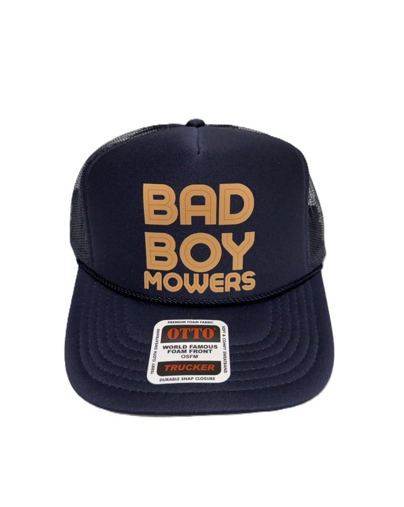 Load image into Gallery viewer, BAD BOY MOWERS NEON NAVY HAT
