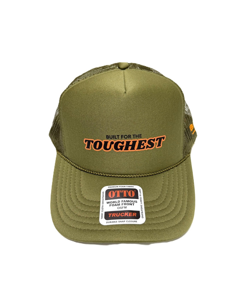 Load image into Gallery viewer, BUILT FOR THE TOUGHEST OLIVE HAT
