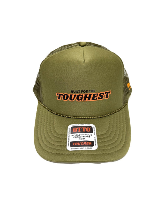 BUILT FOR THE TOUGHEST OLIVE HAT