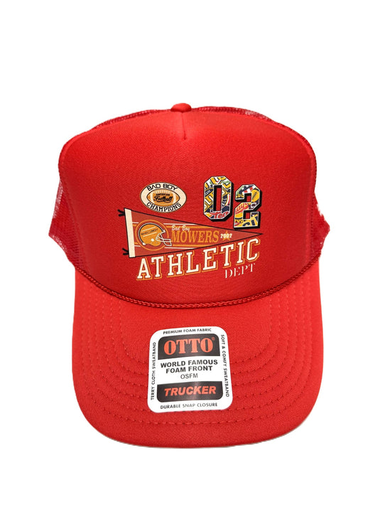 BAD BOY MOWERS ATHLETIC DEPT RED HAT