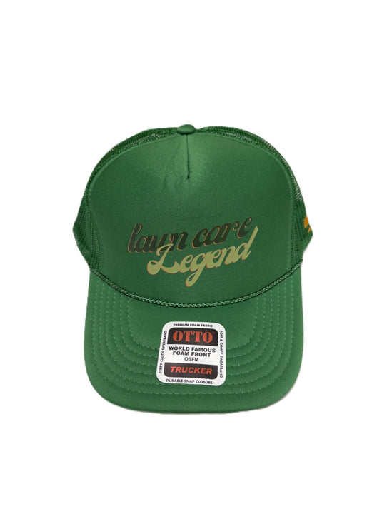 LAWN CARE LEGEND KELLY GREEN HAT
