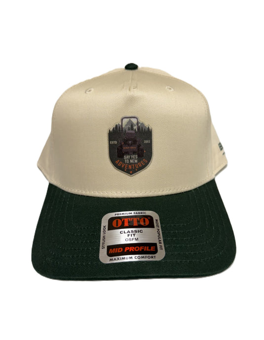 ADVENTURES TAN/GREEN HAT