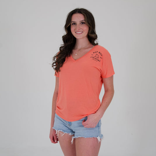 CORAL V-NECK