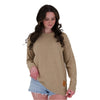 LIGHT MOCHA CASHMERE SWEATER