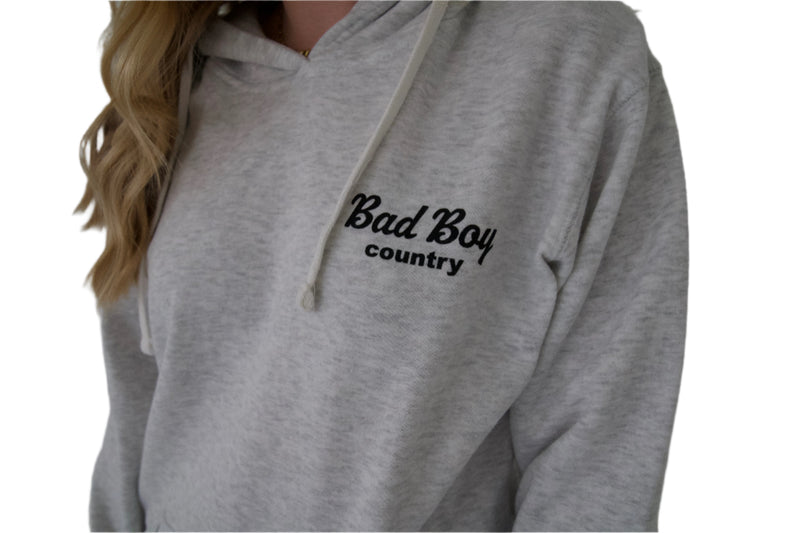 Load image into Gallery viewer, BAD BOY COUNTRY RINGER HOODIE
