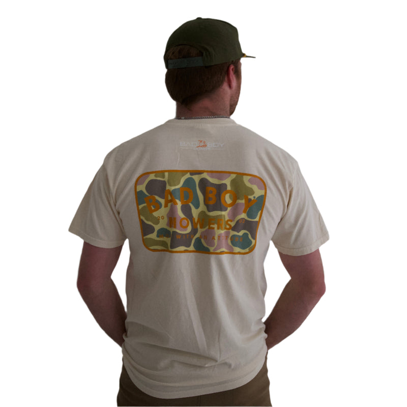 Load image into Gallery viewer, COMFORT COLORS CAMO LICENSE PLATE TEE
