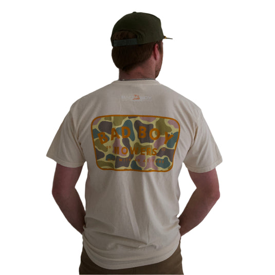 COMFORT COLORS CAMO LICENSE PLATE TEE