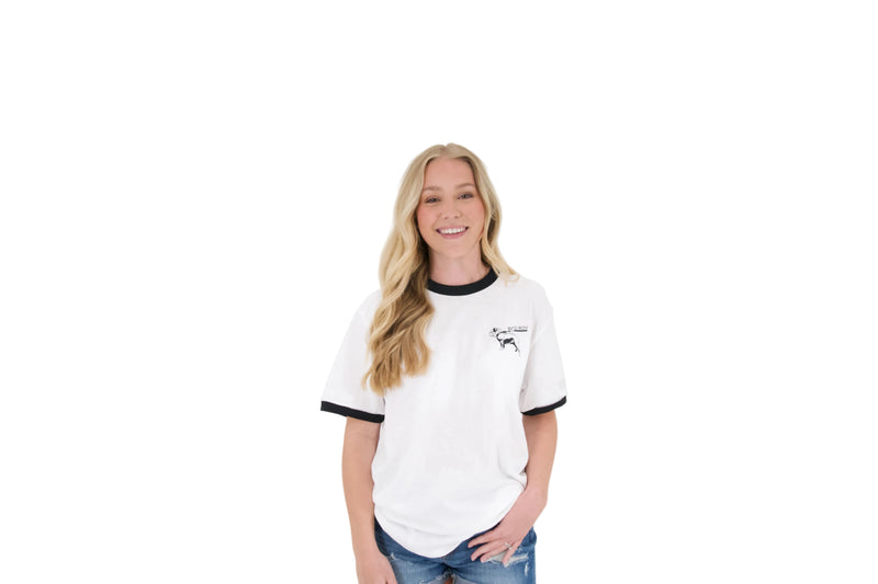 Load image into Gallery viewer, BB RINGER BULLDOG LEASH TEE
