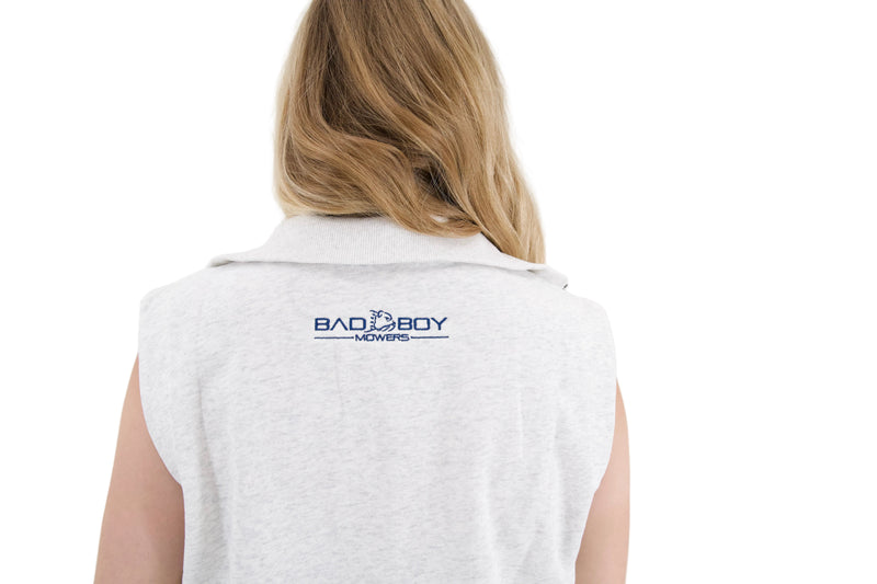 Load image into Gallery viewer, BB DOG LOGO GREY HALF ZIP PULLOVER
