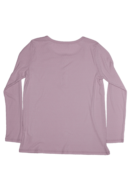 Ladies Soft Pink Long Sleeve First Love Shirt - Bad Boy Mowers