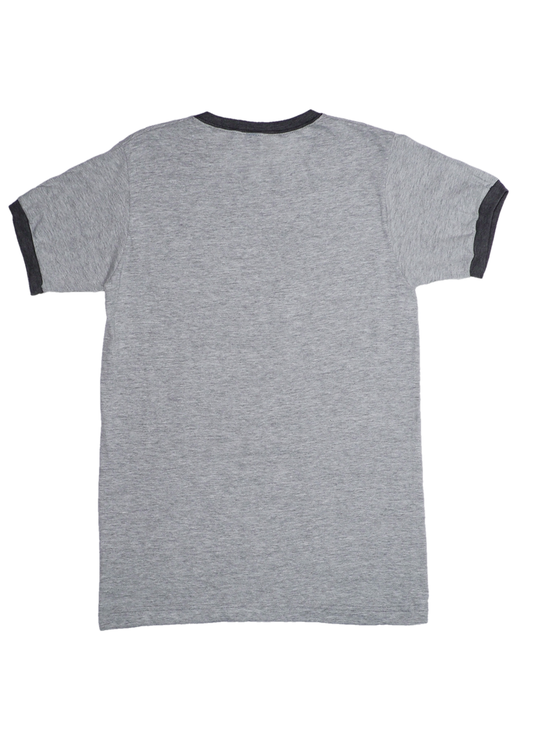 Load image into Gallery viewer, RINGER STYLE HEATHER GREY T-SHIRT
