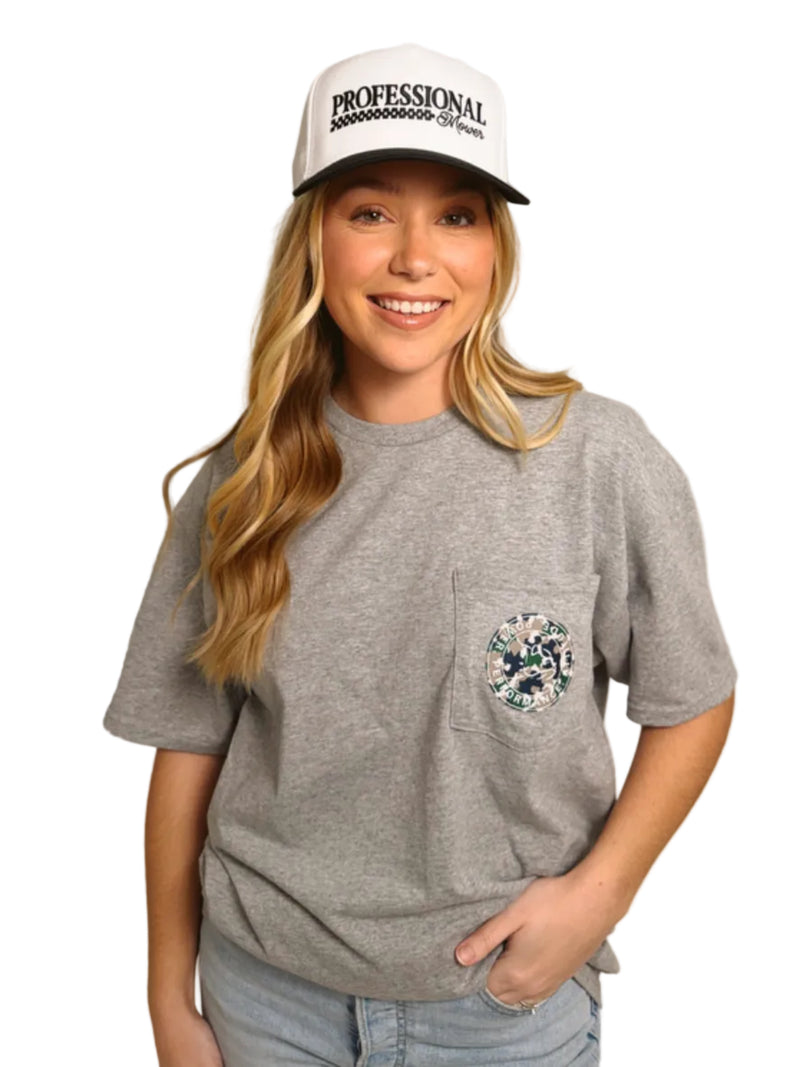 Load image into Gallery viewer, BAD BOY PROFESSIONAL MOWER WHITE/BLACK HAT

