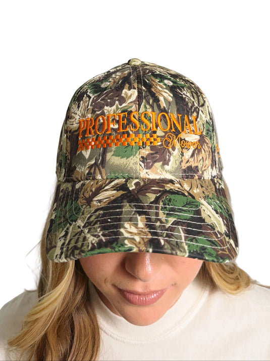 BAD BOY PROFESSIONAL MOWER CAMO HAT