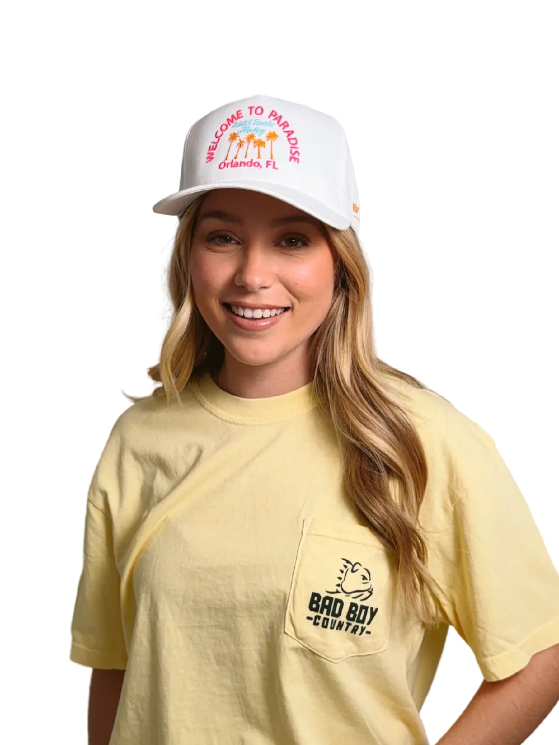 WELCOME TO PARADISE DEALER MEETING 2025 HAT – Bad Boy Mowers