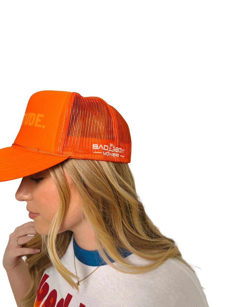 Load image into Gallery viewer, ATTITUDE ORANGE HAT
