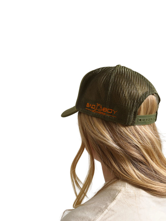 BUILT FOR THE TOUGHEST OLIVE HAT