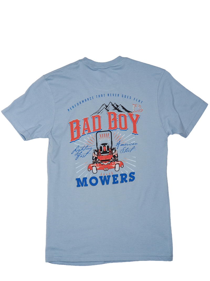Load image into Gallery viewer, BAD BOY PERFORMANCE THAT NEVER GOES FLAT T-SHIRT
