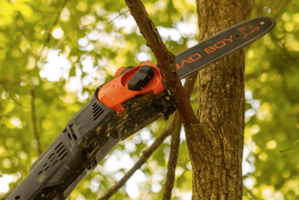 10/8-Inch Power Pole Saw for Outdoor Tree Trimming - Costway