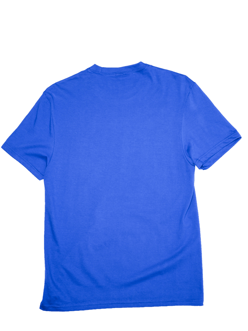 Load image into Gallery viewer, Blue American Muscle Short Sleeve T-Shirt - Bad Boy Mowers
