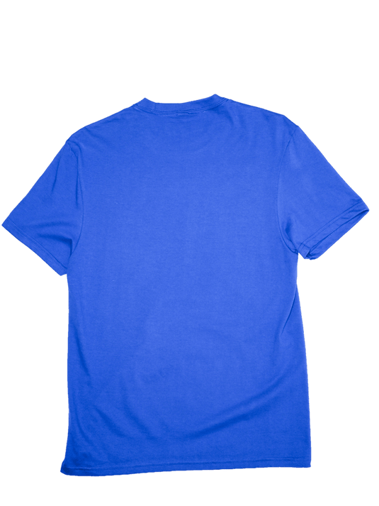 Blue American Muscle Short Sleeve T-Shirt - Bad Boy Mowers