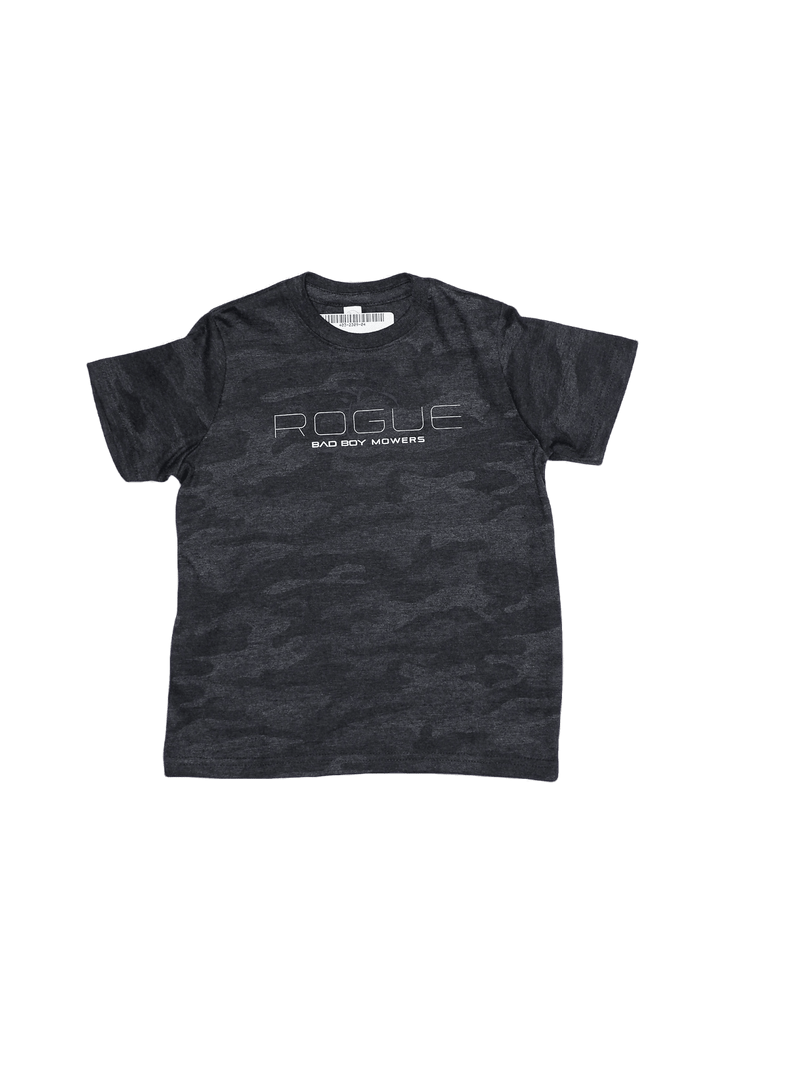 Load image into Gallery viewer, Storm Camo Rogue Kids Short Sleeve Tee - Bad Boy Mowers
