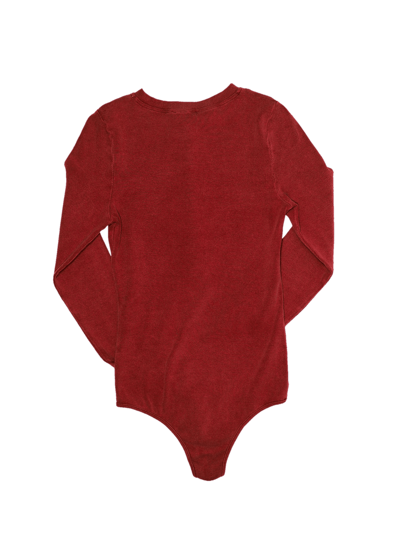 Load image into Gallery viewer, Women&#39;s Red Button Front Body Suit - Bad Boy Mowers
